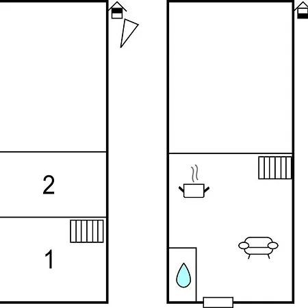 2 Bedroom Beautiful In Semesterbostad